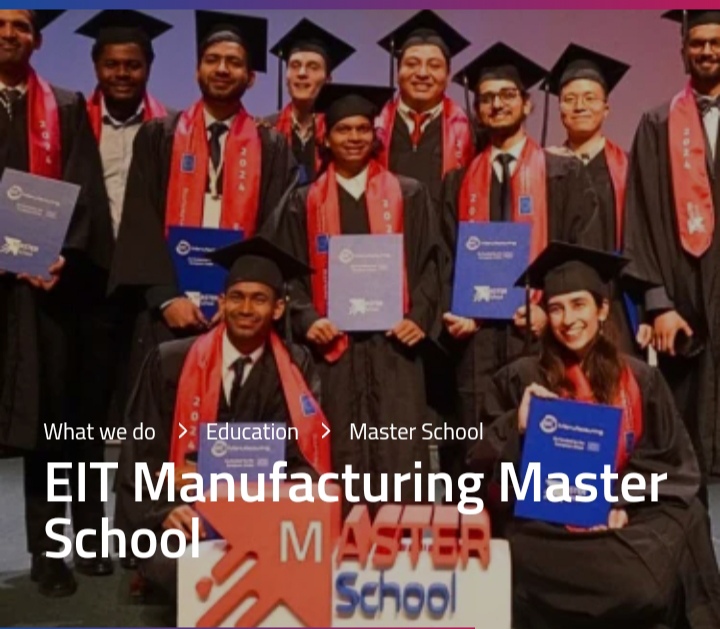 EIT Manufacturing Scholarship 2025 by European Union