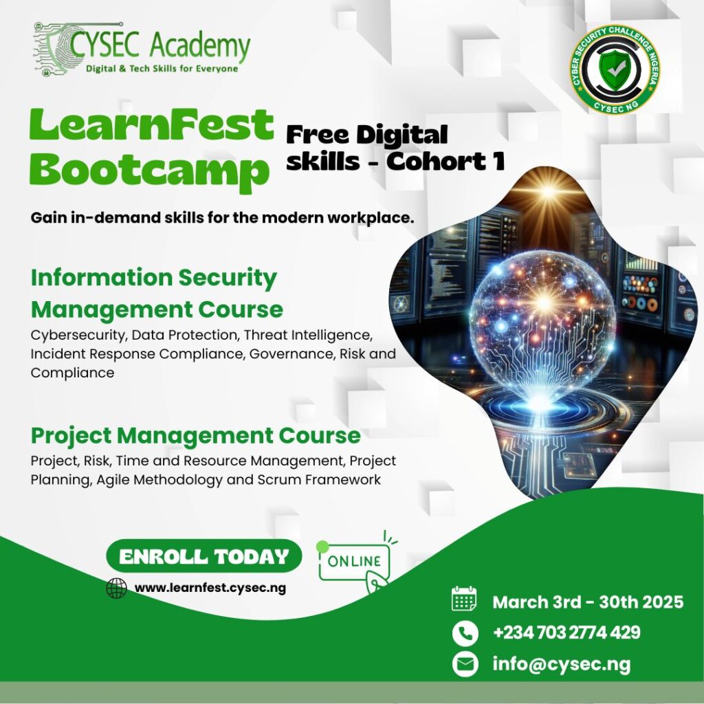 CYSEC Academy LearnFest Bootcamp Cohort 1