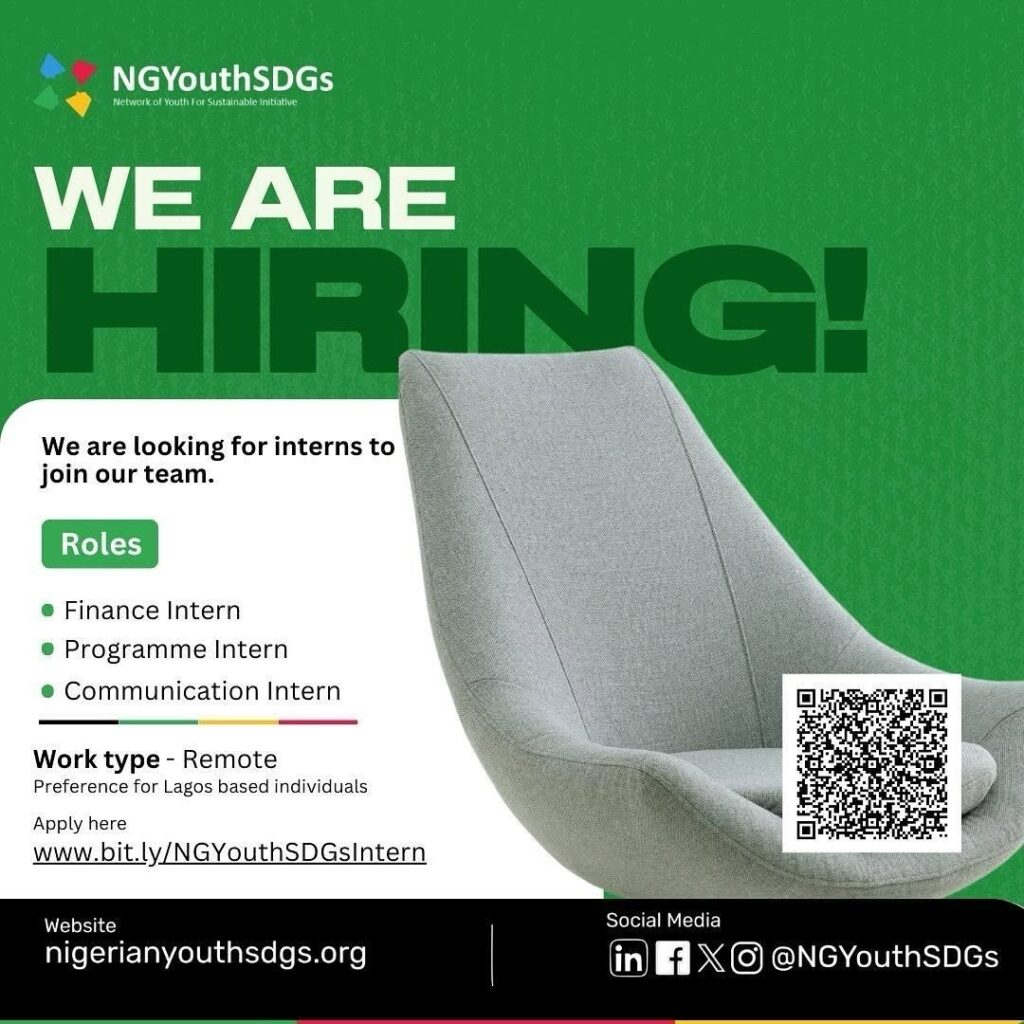 NGYouthSDGs Internship 2025