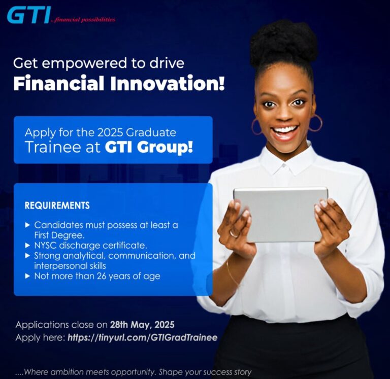 GTI Investment 2025/2026 Graduate Trainee Programme