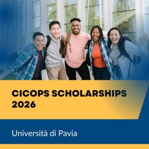 2026 CICOPS Scholarships at University of Pavia