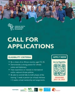 Africa Youth Negotiators Fellowship (AYNF) – Cohort 4