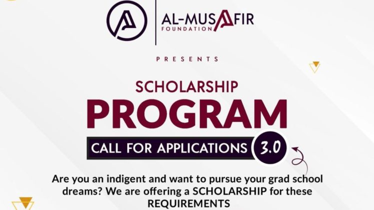 AlMusaafir Foundation Scholarship 2025