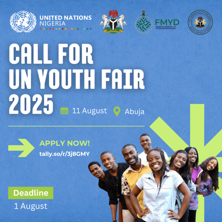 Apply for International Youth Day 2025 – UN Youth Fair Application