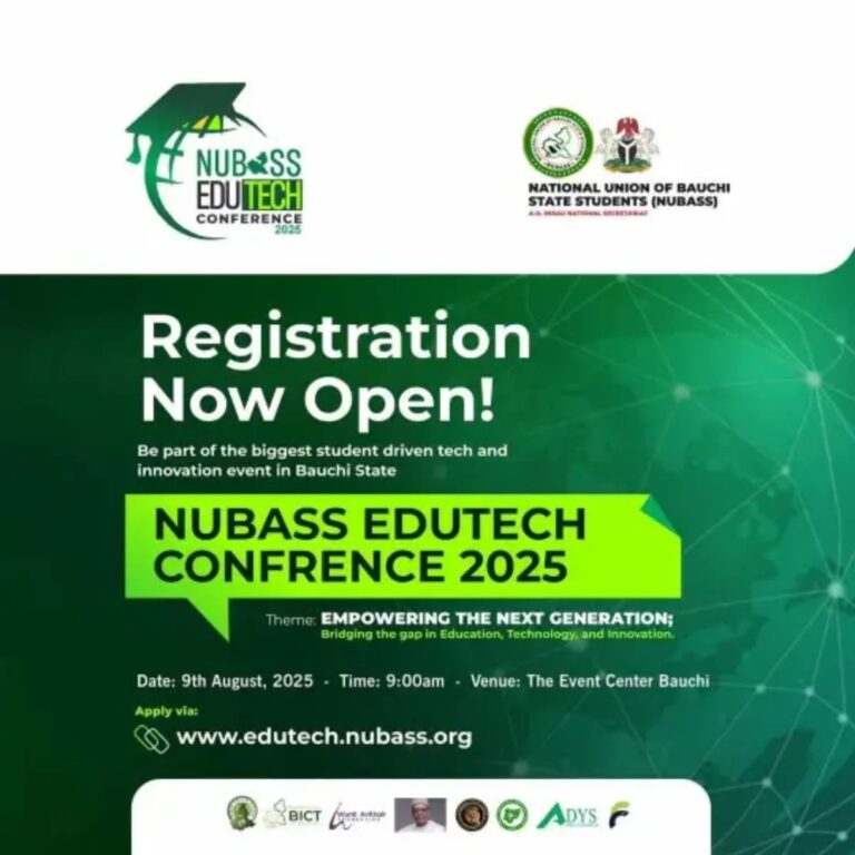 NUBASS Edutech Conference/Tech Challenge 2025 | Prizes Up 1million