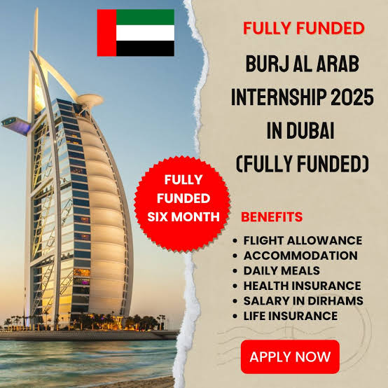 Jumeirah Burj Al Arab Internship 2025