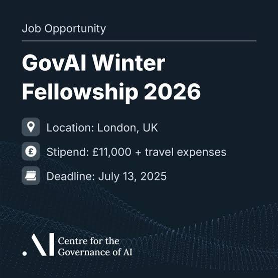 GovAI Winter Fellowship 2026