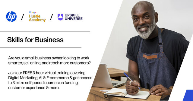 UpSkill Universe-HP-Google Skills for Business Programme 2025 for African SMEs